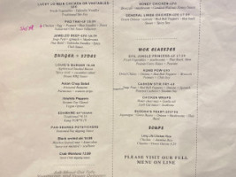 Dfw Ling Louie's Ta menu