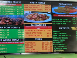 Island Vibes Caribbean Grill menu