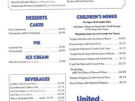 Mountville Family menu