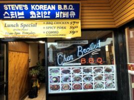 Steve's B-que menu