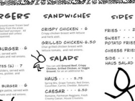 Burgerstrasse menu