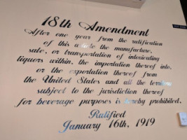 18th Amendment menu