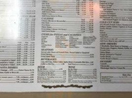 Belleview Pizza Italian menu