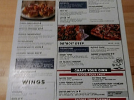 Old Chicago Pizza Taproom menu