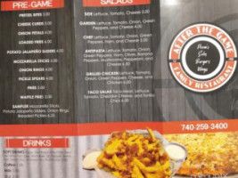 After The Game menu