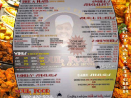 Aunt Mary's Soulfood Kitchen menu