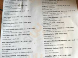 Common Man Tap Table menu