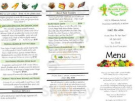 Murphy's Health Food And Juice menu