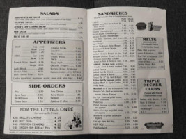 Athens Grill menu