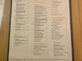 Maru Ramen menu