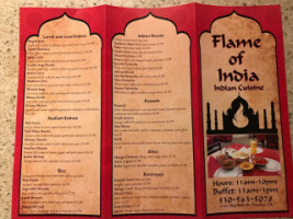 Mehfil Indian Bistro menu