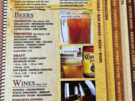 Mecates Mexican Grill menu