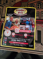 Grandpa's Pizza food