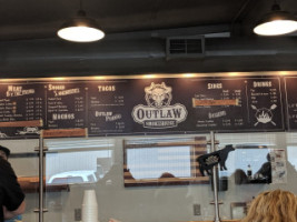 Outlaw Smokehouse menu