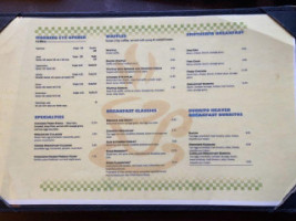 Cadillac Cafe menu