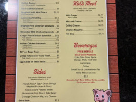 The Burger Barn Grill menu