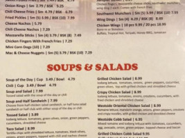 Westside Deli menu