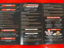 Big Al's Pizzeria menu