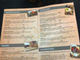 Kinzi menu