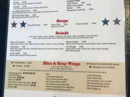 Blue And Gray menu