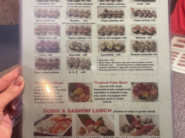 Fuji Sushi Sake Bar menu