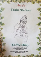 Train Station Coffee Shop menu