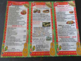 Taqueria La Mexicana 2 menu