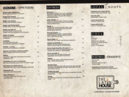 The Latin House menu