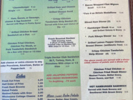 Skaets Steak Shop menu