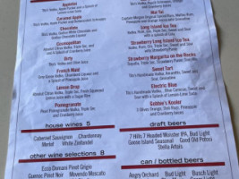 Gobbies Sports Pub And Eatery menu