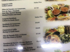 Romeu's Cuban menu