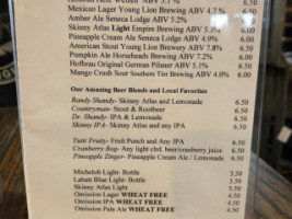 Brews And Brats At Autumn View menu