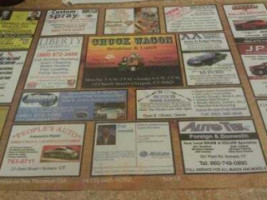 Chuck Wagon menu