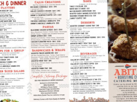 Abita Springs Cafe menu