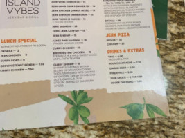 Island Vybes Jerk And Grill menu