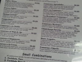 La Herradura menu