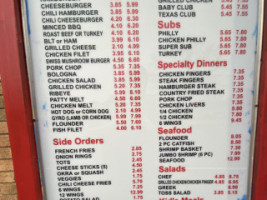 Pete's Quality Foods menu