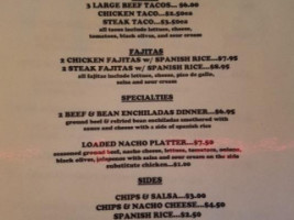 South Shore And Grill menu