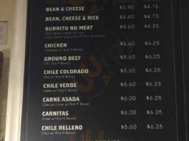 Olas De Carlos Surf Grill menu