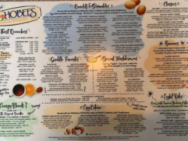 Hobee's menu