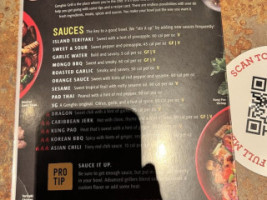 Genghis Grill menu