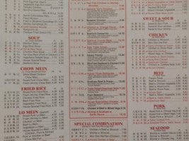 New Lake View menu