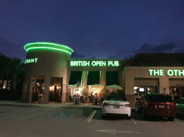 British Open Pub outside