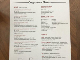 Capital Cafe menu