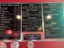 Cruizzers menu