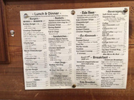 Wall Drug Cafe menu