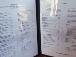 Bison Inn Cafe menu