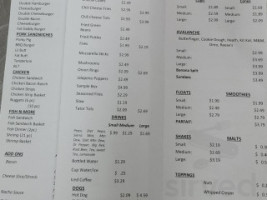 Fat Daddy's Grill Chill menu