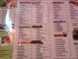 Sakae Sushi menu