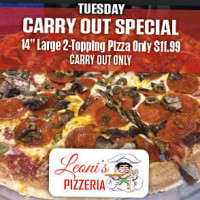 Leonis Pizzeria Bonita food